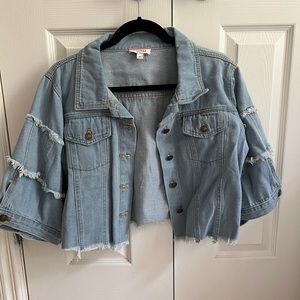 Cropped Denim Jacket